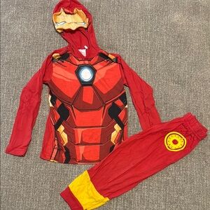 Marvel Iron Man Superhero Costume Red and Yellow
